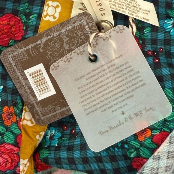 Matilda Jane Fa La La La Long Sleeve Button Down Midi Dress NWT - Women’s US M - Picture 15 of 15